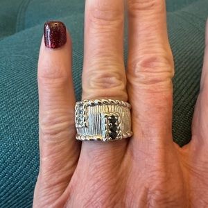 Judith Ripka Sterling Silver Ring - New